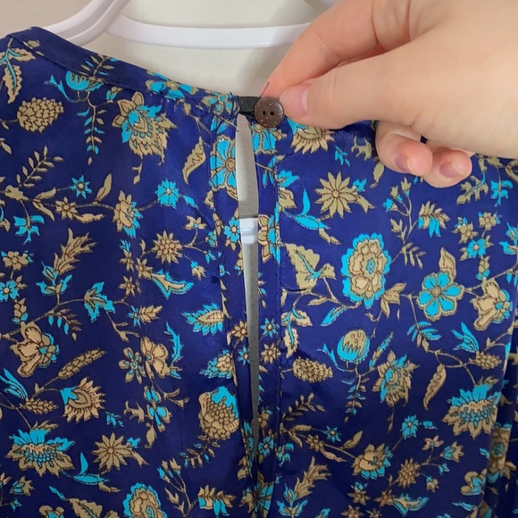 Evereve Raga Sapphire boho print romper sz S - Picture 11 of 14